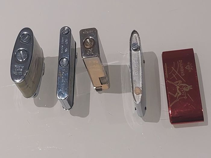 Vintage Lighters Pocket 1970-80's