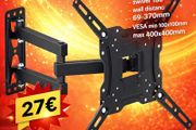 TV Wall Mount Bracket Tilt Swivel 20" - 65" TV