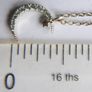 Vintage 925 Sterling Silver Moon and Star Pendant Necklace length 16" - 1,7g Image 10