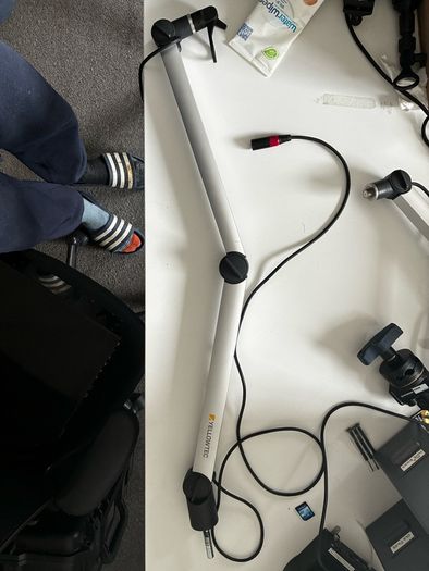 Yellow tec mika podcast microphone stand