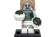 Lego col14-8 Zombie Cheerleader minifigure , Series 14
