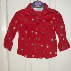 Christmas shirt 6-9 months