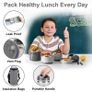 Lille Home 3-Layer Stainless Steel Lunch Box. Image 5