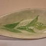 SALE!  Handpainted Gilded Porcelain Dish, Signed Image 7