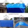 Blue Tarpaulin Sheet 1.8m x 2.4m Lightweight PE Plastic Tarp 80gsm Water-Resistant Ground Sheet Multipurpose Small Tarpaulin Covers used for Garden Furniture Shed Camping  MULTIPLE SIZES AVAILABLE (FREE POSTAGE) Image 3