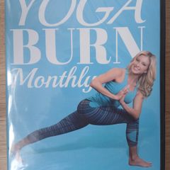 Yoga Burn Monthly Month Two Hatha Yoga DVD Set New Sealed