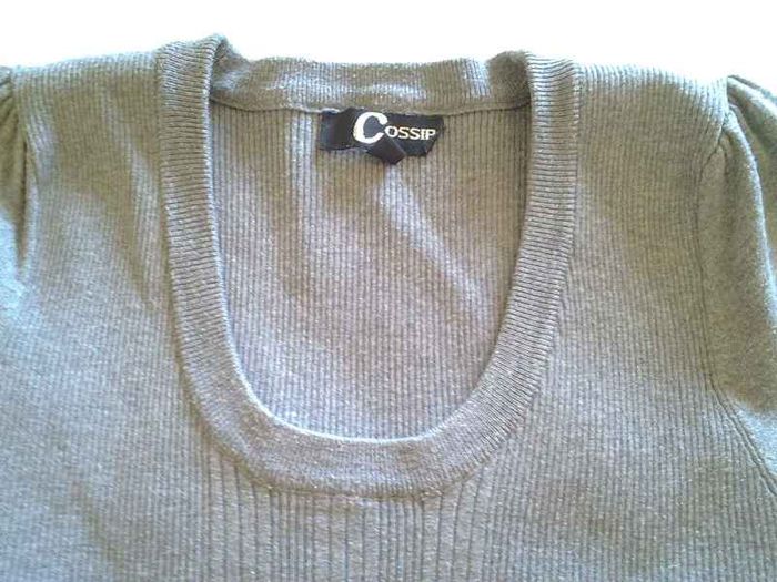 Grey Gossip Top - Size 8