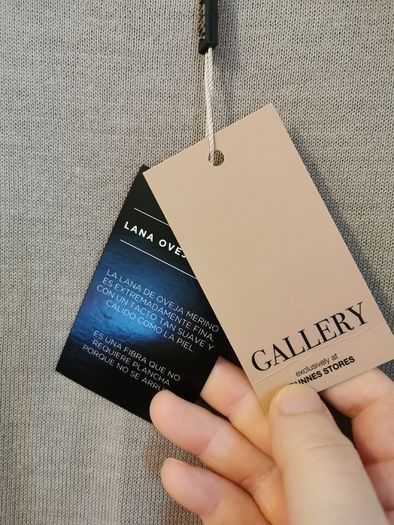 BNWT - GALLERY camel merino blend cardigan UK 10