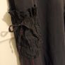 Black Maxi Dress with lovely red detail Image 2