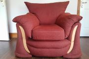 armchair and couch