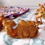 Wooden Nativity Crib Set Image 8