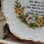 Vintage Display plate "home" Image 4