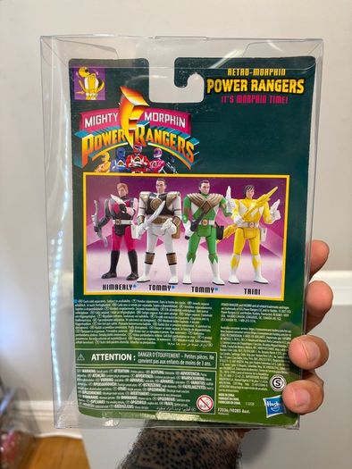 Mighty Morphin Power Ranger flip heads by Hasbro