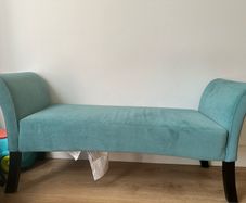 Bench with cushion