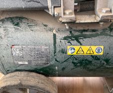 Free Items: Air compressor and air stapler