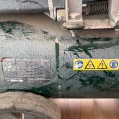 Free Items: Air compressor and air stapler