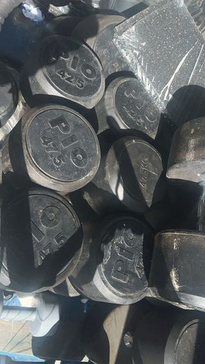 dumbbells 2euro per kgs