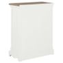 Sideboard White 60x30x80 cm Solid Wood Image 7