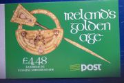 Irish stamps 1989 booklet Irelands Golden Age