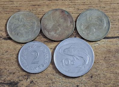 Malta, 5 Coins - free standard postage