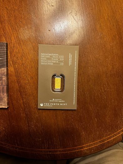 1 gram gold