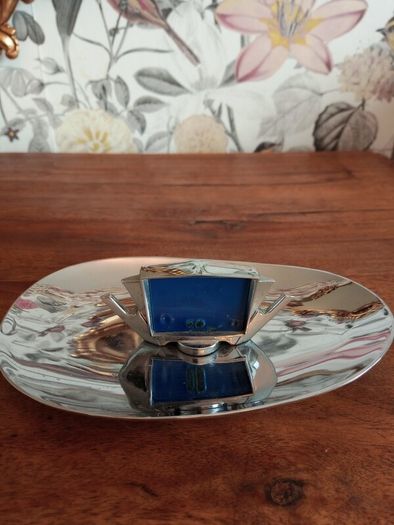 Vintage 1930s Chrome Ashtray/Pintray