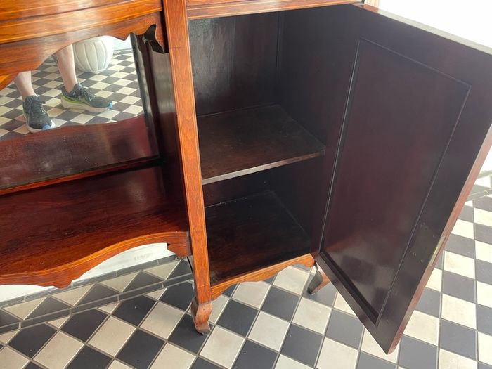 Victorian Inlaid Hallway Sideboard