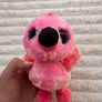 Aurora Yoohoo and Friends Pinkee Flamingo Plush approx. 15 cm. (without legs) Used Please see photos Image 3