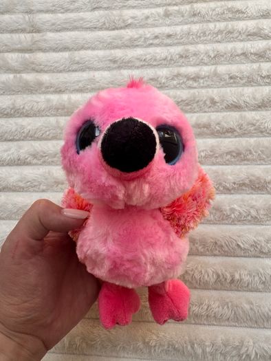 Aurora Yoohoo and Friends Pinkee Flamingo Plush approx. 15 cm. (without legs) Used Please see photos