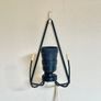 1 x Mid Century Philips Louis Kalff Wall Light Sconce, Opaline Milk Glass Black Wire Frame, 70s Dutch Image 7