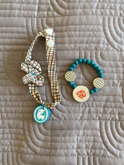 Beautiful wooden jewellery