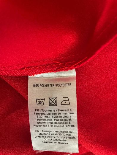 Bachelorette Paris red top size small