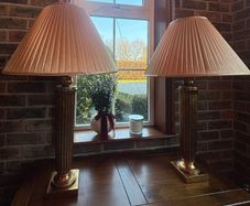 Ornate Gold Lamp