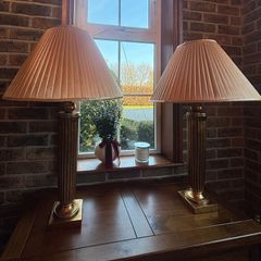 Ornate Gold Lamp