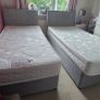 2 Single Beds with Mattresses Image 2