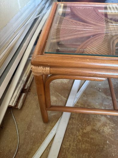 Coffee Table with Glass Top
