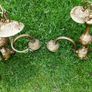 Vintage Solid Bronze Colonial Williamsburg Style Chandeliers, set of 2 Image 4