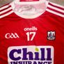 Cork GAA Match Worn GPS Jersey 2019-2020 Image 2