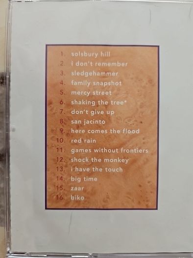 Peter Gabriel CD  - Shaking The Tree