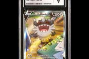 Galarian Perrserker V 184/196 CGC 9 Mint Full Art SWSH Lost Origin Pokemon Card
