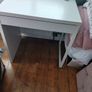 white ikea desk Image 2