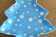 Christmas tree plate