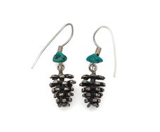 Vintage 925 Sterling Silver & Turquoise  Earrings