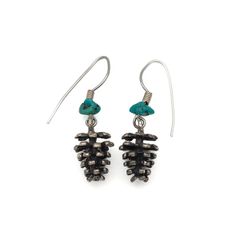 Vintage 925 Sterling Silver & Turquoise  Earrings