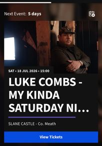 Luke combs tickets