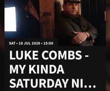 Luke combs tickets