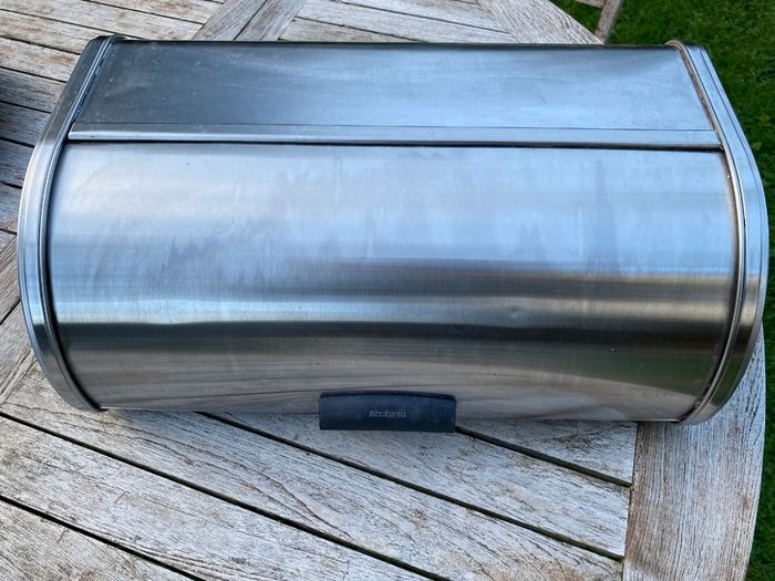 Brabantia stanless steel bread bin