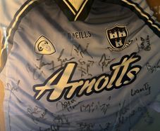 Dublin GAA vintage jersey autographed