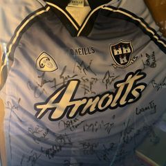 Dublin GAA vintage jersey autographed