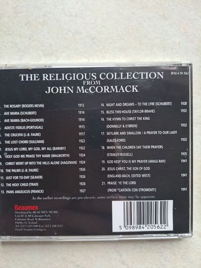 John Mccormack Cd's X 3